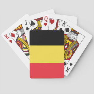 Belgium Flag Playing Cards