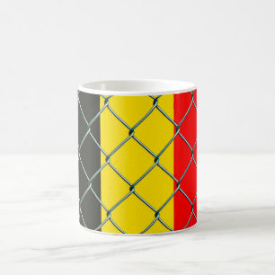 Belgium Flag Security  Coffee Mug