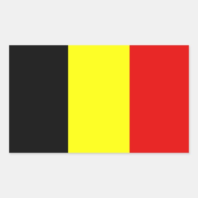 Belgium flag sticker (Front)