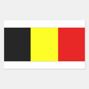 Belgium flag sticker