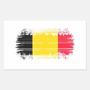 Belgium flag sticker
