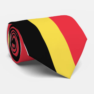 Belgium Flag Tie