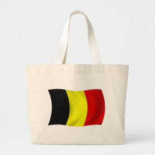 Belgium Flag Tote Bag