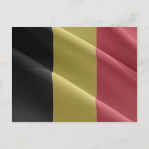 Belgium - Flag Waving - Postcard