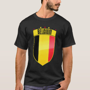 Belgium Football Supporter Visitor Belgian Soccer T-Shirt