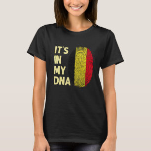 Belgium In My Dna Belgian Flag Team Belgium T-Shirt