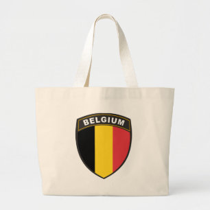 Belgium Large Tote Bag