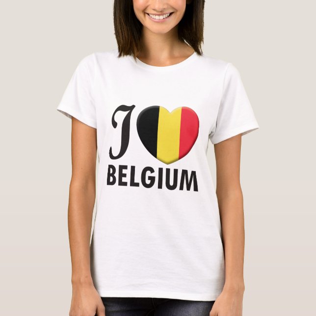Belgium Love T-Shirt (Front)