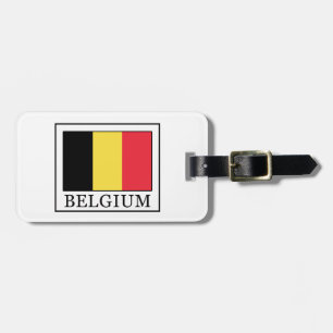 Belgium Luggage Tag