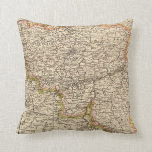 Belgium, Luxemburg Throw Pillow