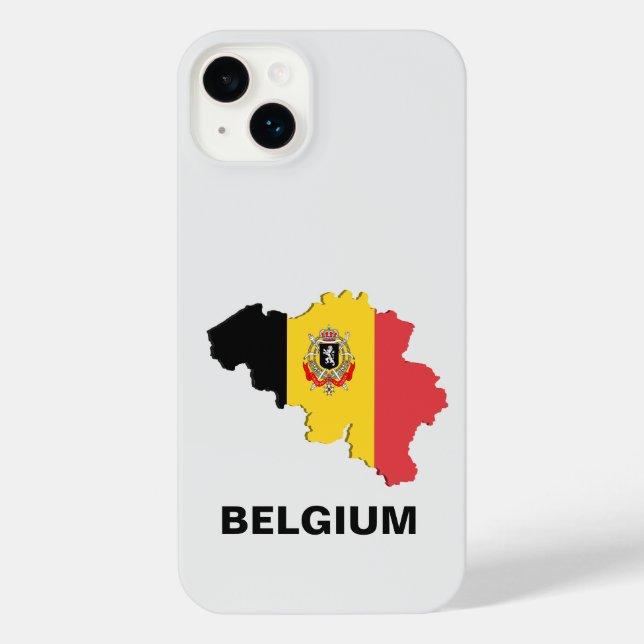 Belgium map incipio iPhone case (Back)