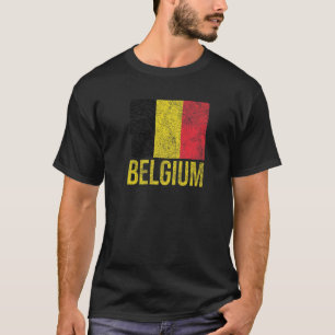 Belgium National Flag Brussels T-Shirt
