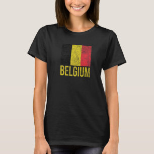 Belgium National Flag Brussels T-Shirt