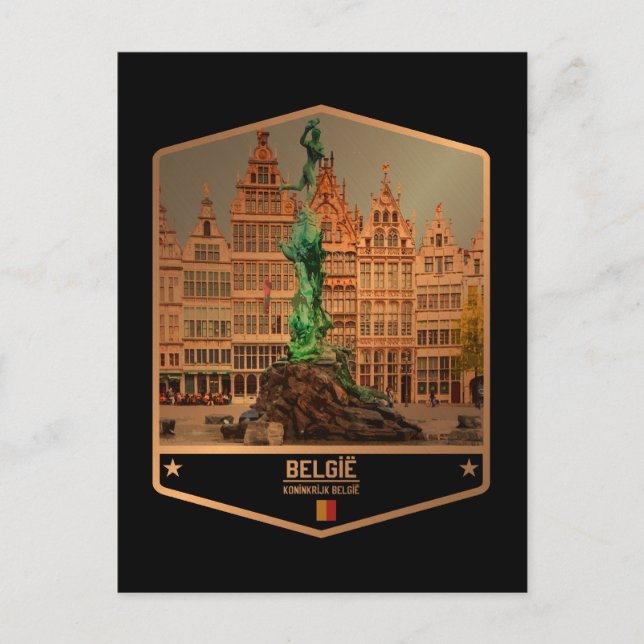 Belgium Postcard (Front)