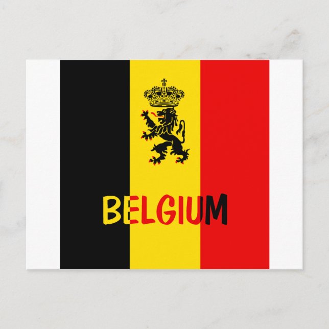 Belgium Postcard (Front)