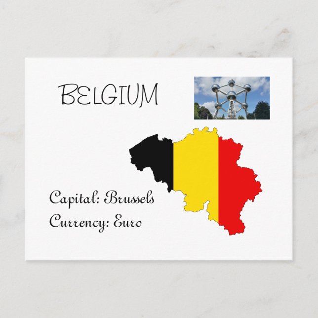 Belgium Postcard (Front)