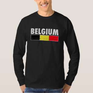 Belgium Proud Belgian Flag 2 T-Shirt