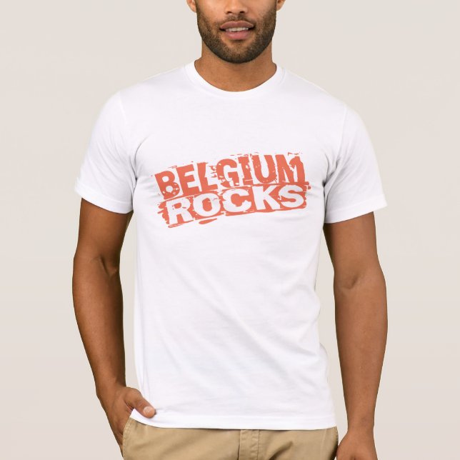 Belgium Rocks T-Shirt (Front)