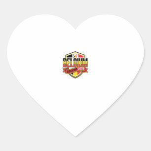 Belgium Soccer 2026 Soccer Bold Country Typography Heart Sticker