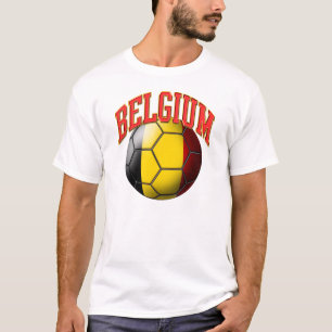 Belgium Soccer Ball T-Shirt