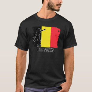 Belgium Soccer Fan  2022 National Football Team Fl T-Shirt