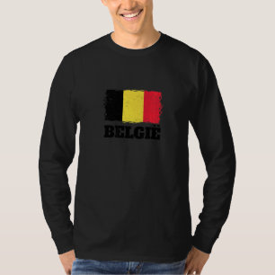Belgium soccer & football fan 2022 Flag of Belgium T-Shirt