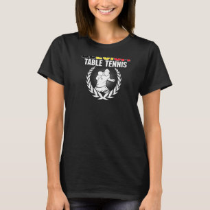 Belgium Table Tennis  Belgian Ping Pong Team Suppo T-Shirt
