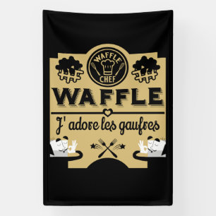 Belgium Waffles Banner