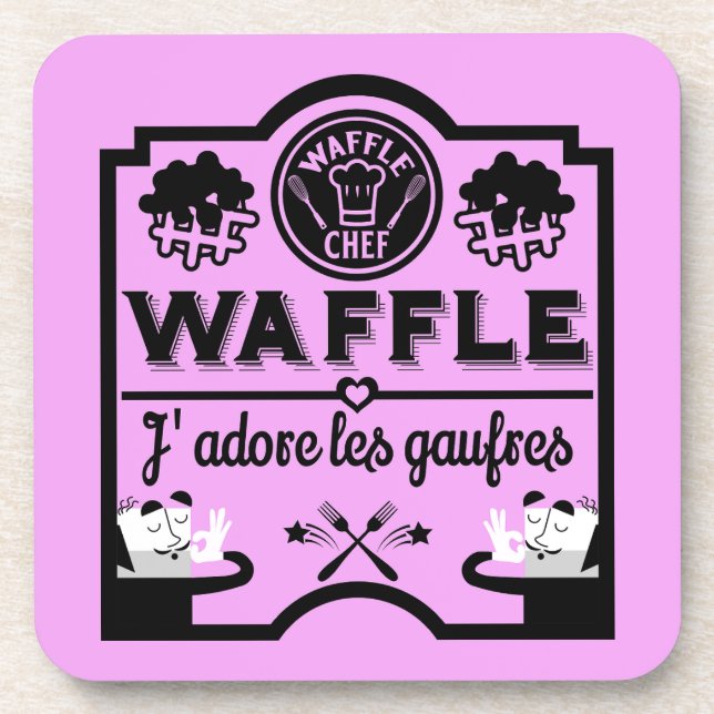 Belgium Waffles Coaster (Front)