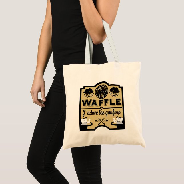 Belgium Waffles Tote Bag (Front (Product))