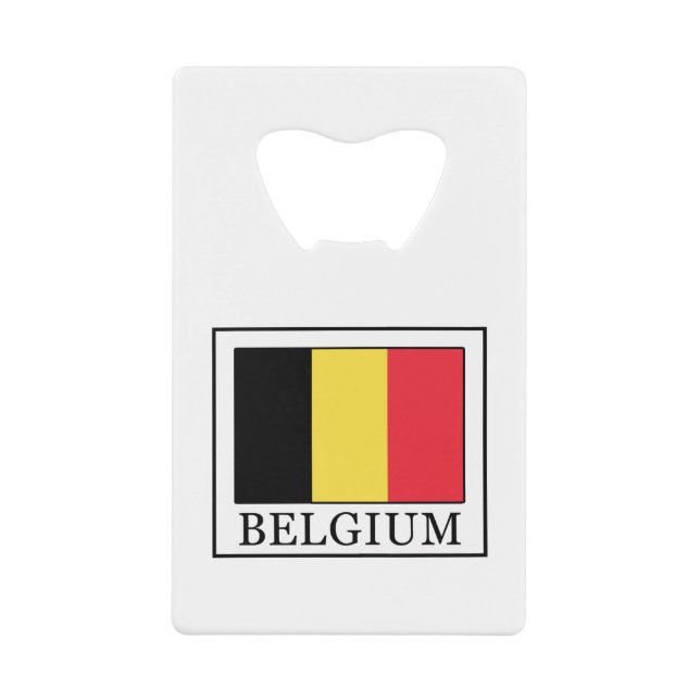 Belgium Wallet Bottle Opener (Front)