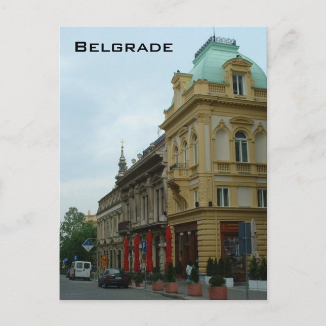 Belgrade Postcard (Front)