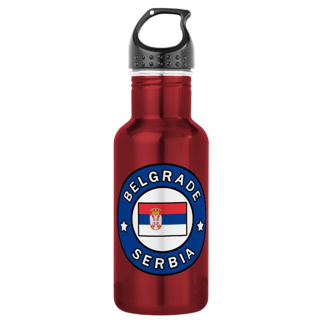 Belgrade Serbia 532 Ml Water Bottle (Front)