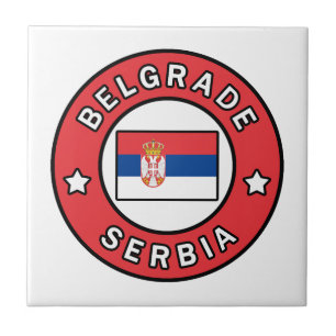 Belgrade Serbia Tile