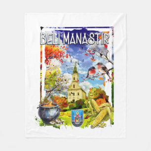Beli Manastir Fleece Blanket