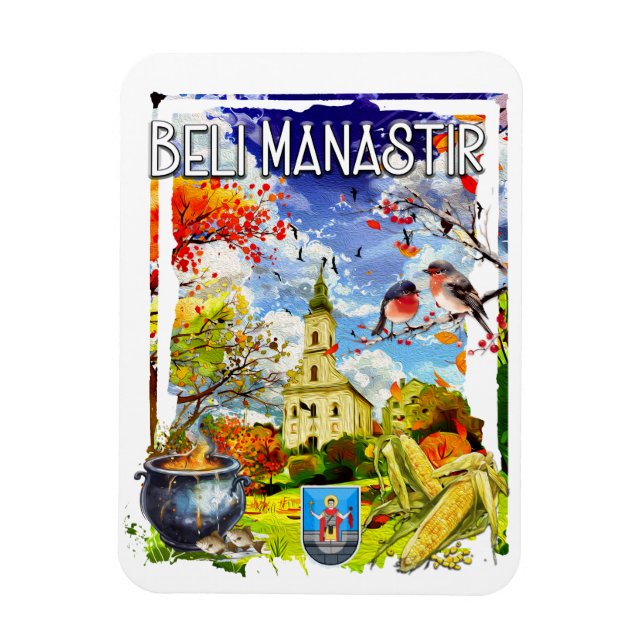 Beli Manastir Magnet (Vertical)