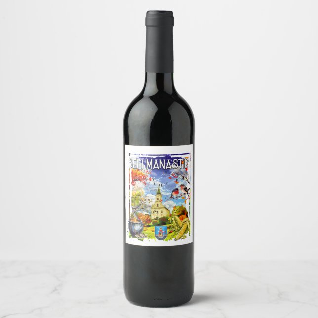 Beli Manastir Wine Label (Front)