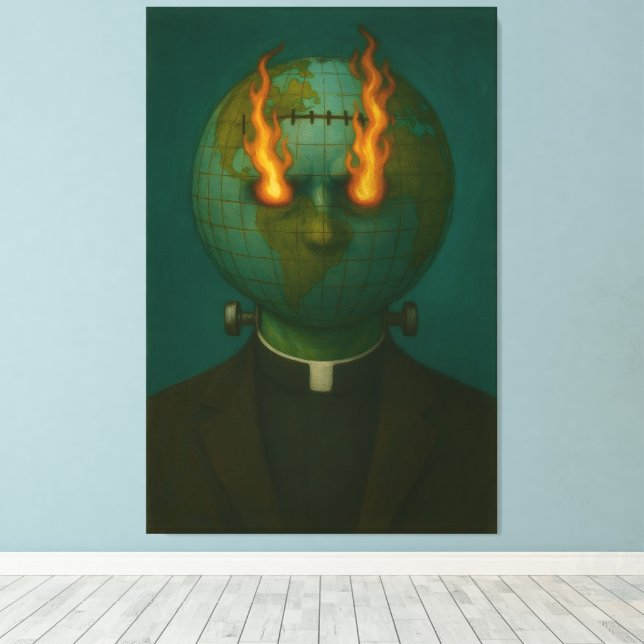 BELIEF Canvas Print (Insitu(Wood Floor))