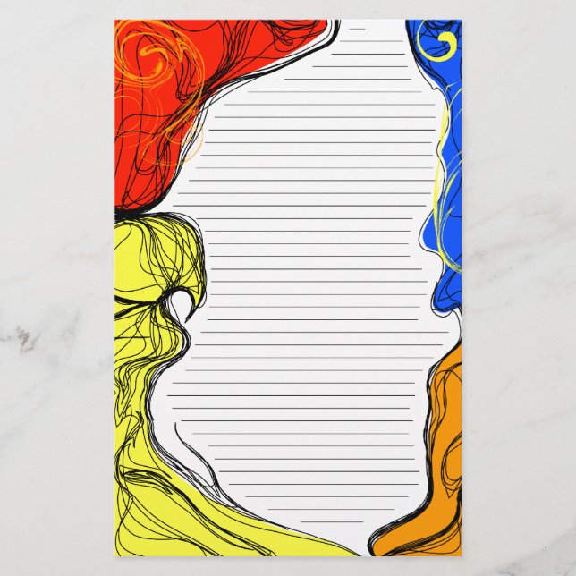 Belief - Lined Stationery (Front)