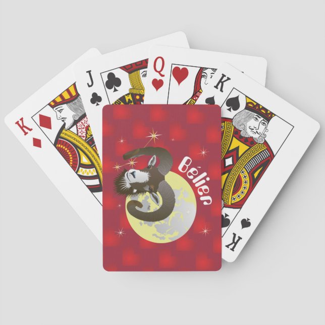 Bélier 21 mars au 20 avril Jeux de cartes (dos)
