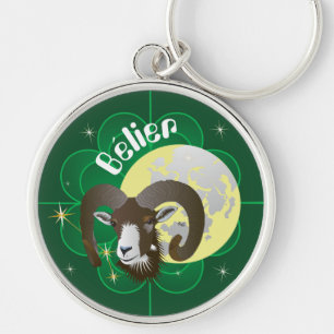 Bélier 21 mars au 20 avril Porte-clés Keychain