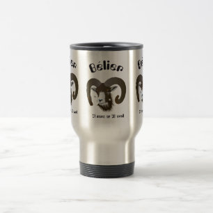 Bélier 21 mars au 20 avril Tasses Travel Mug