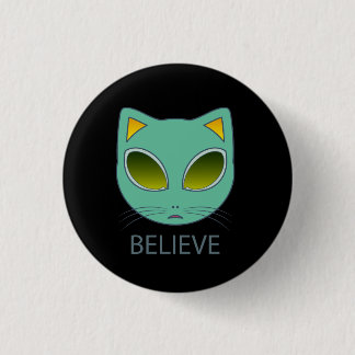 Believe 1 Inch Round Button