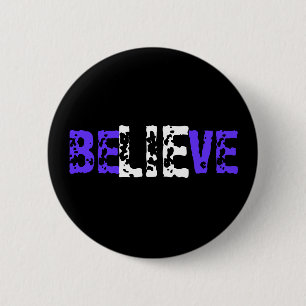 BeLIEve 2 Inch Round Button