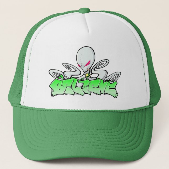 believe 2 trucker hat (Front)