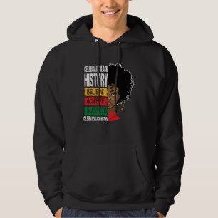 Believe Achieve Succeed Black History Month Proud  Hoodie