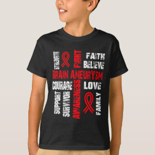 Believe And Fight Brain Aneurysm T-Shirt