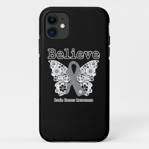 Believe - Brain Cancer Butterfly iPhone 11 Case