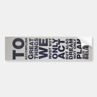 believe bumper sticker