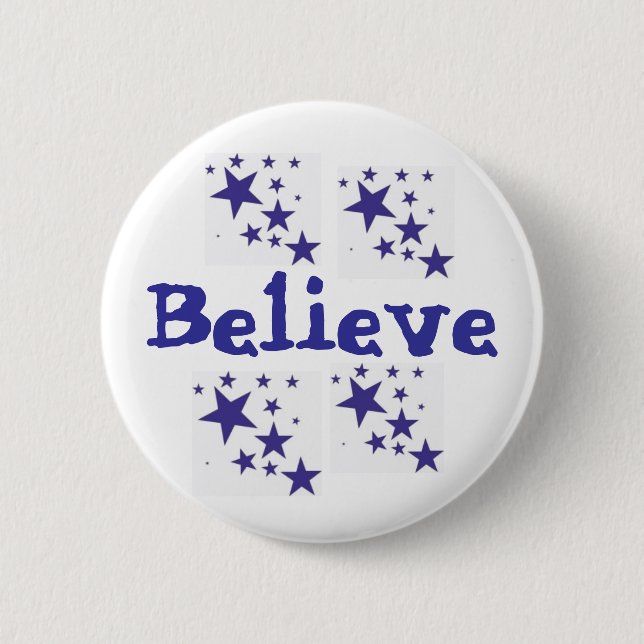 Believe Button (Front)